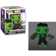 Funko POP Marvel Professor Hulk Vinyl Bobble Head Super Sized Glow In The Dark Chase Version