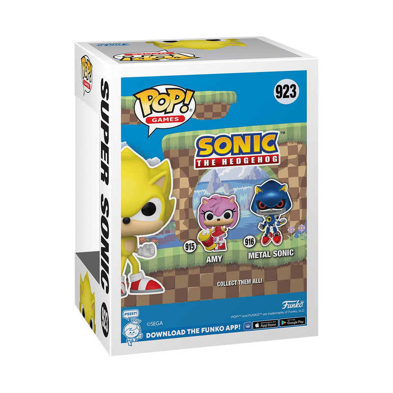 Funko Pop! Sonic the Hedgehog: Super Sonic (AAA Exclusive) Vinyl Figure