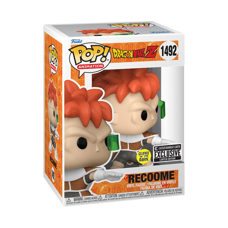 Funko Pop! Dragon Ball Z: Recoome Glow in the Dark EE Exclusive Vinyl Figure