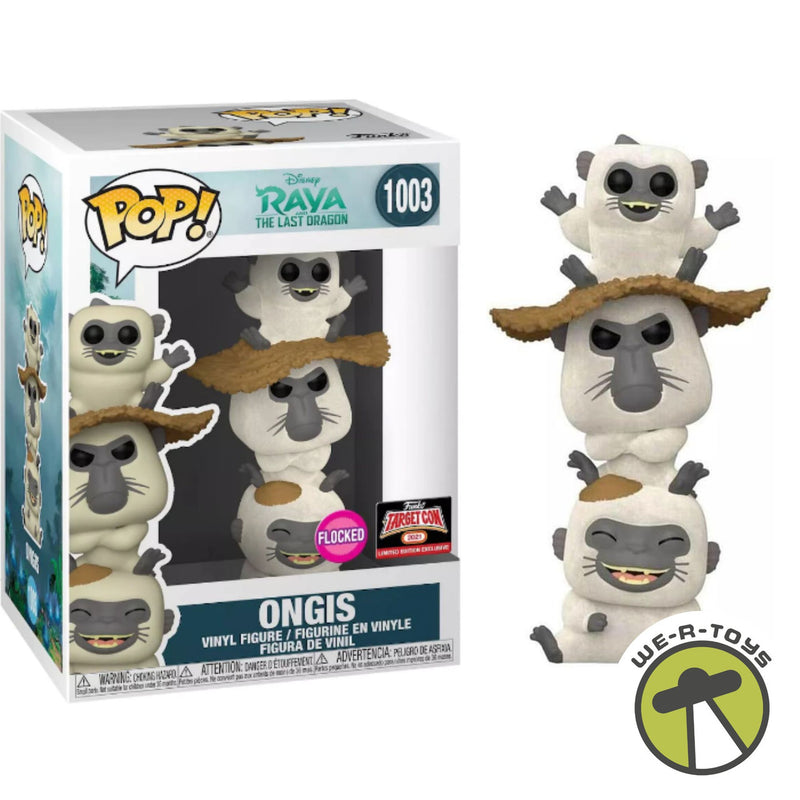 Funko Pop! Disney Raya: Ongis Flocked (2021 Target Con) Vinyl Figure