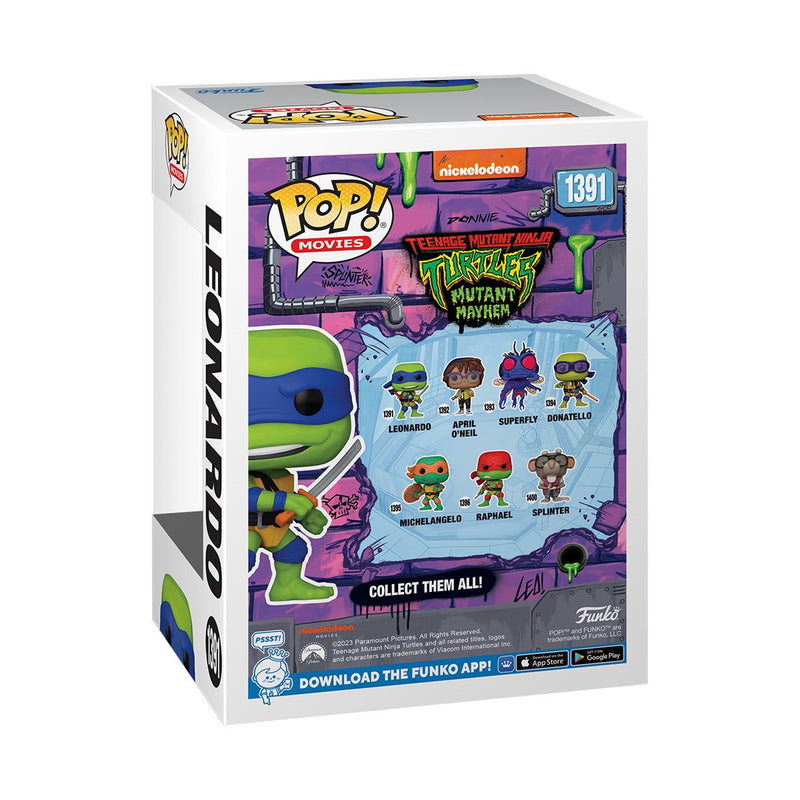 Funko Pop! Teenage Mutant Ninja Turtles Mutant Mayhem: Leonardo Vinyl Figure