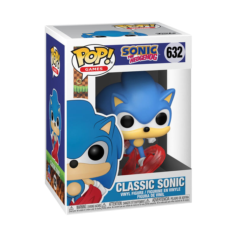 Funko Pop! Sonic the Hedgehog: Classic Sonic Running Vinyl Figure