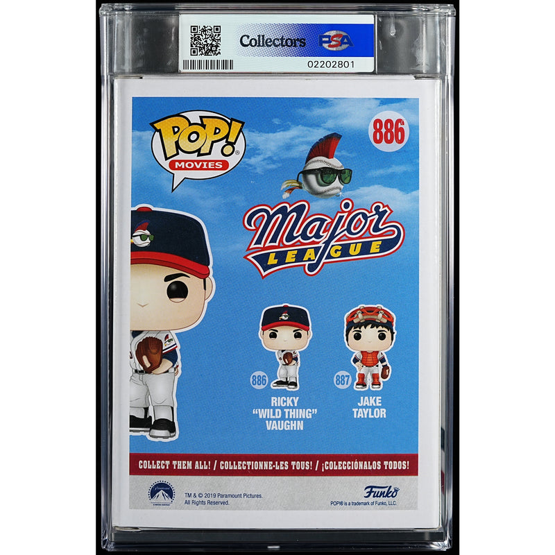 Funko Pop! Major League: Ricky Wild Thing Vaughn PSA Graded Vinyl Figure