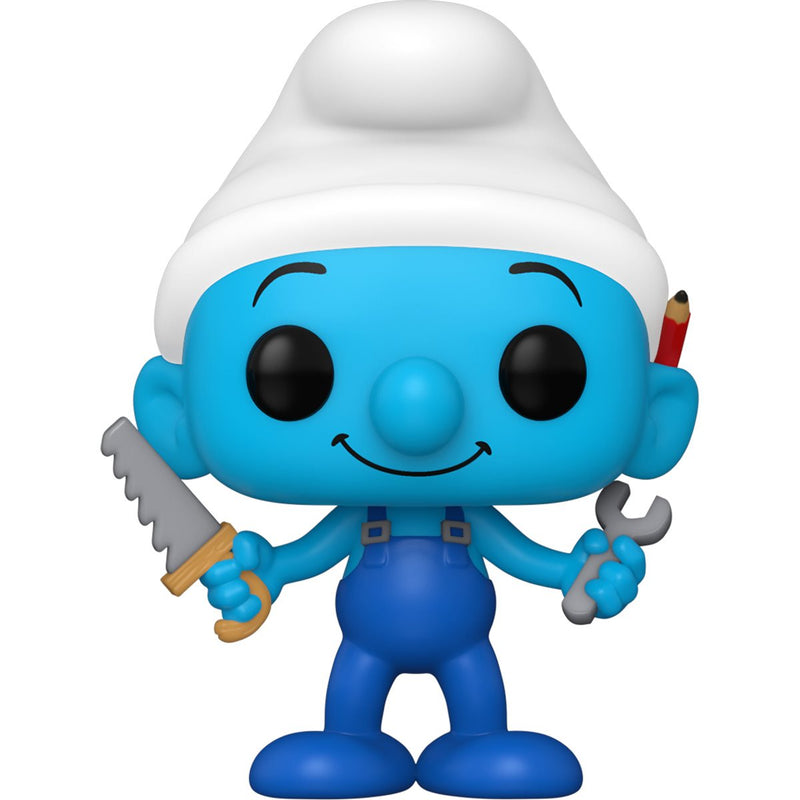 Funko Pop! The Smurfs: Handy Smurf Vinyl Figure