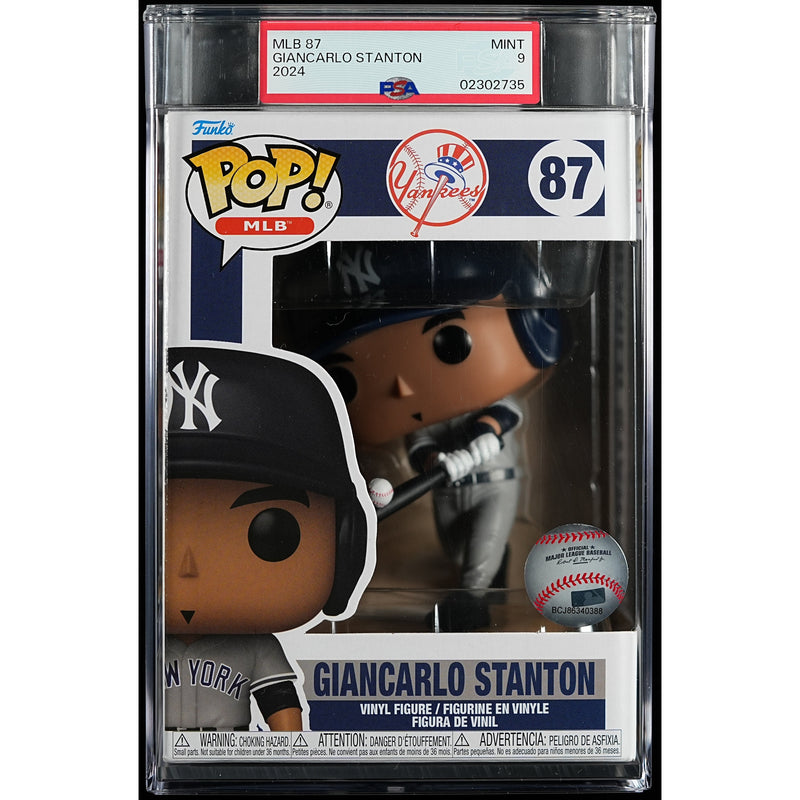 Funko Pop! New York Yankees: Giancarlo Stanton PSA Graded Vinyl Figure