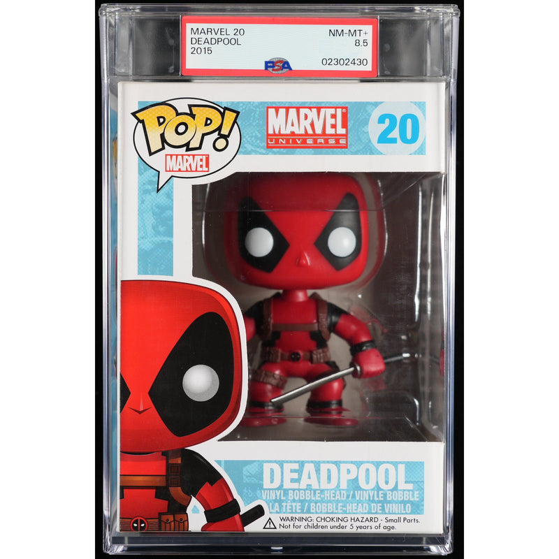 Funko Pop! Marvel Universe: Deadpool PSA Graded Vinyl Figure