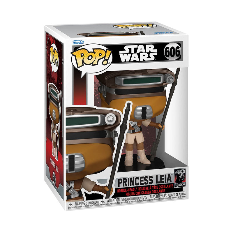 Funko Pop! Star Wars Return of the Jedi 40th: Princess Leia Boushh Vinyl Figure