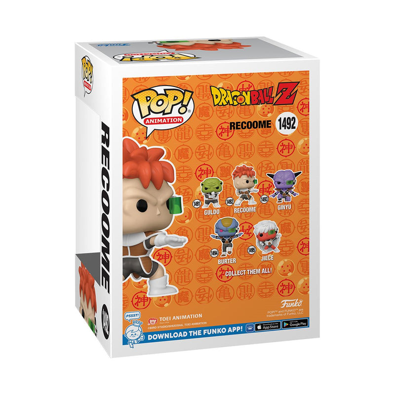 Funko Pop! Dragon Ball Z: Recoome Glow in the Dark EE Exclusive Vinyl Figure