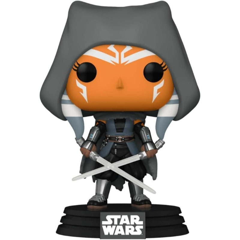 Funko Pop! Star Wars: Hooded Ahsoka with Dual Sabers