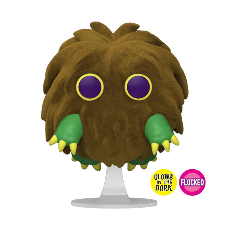 Funko Pop! Yu-Gi-Oh! Kuriboh Flocked Glow in the Dark AAA Exclusive Vinyl Figure