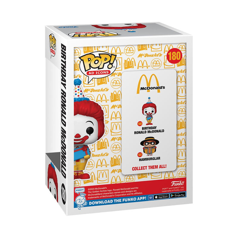 Funko Pop! Ad Icons McDonald's Birthday Ronald McDonald Vinyl Figure