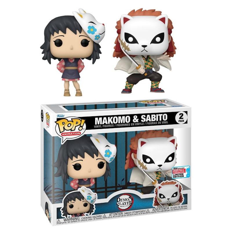 Funko Pop! Demon Slayer: Makomo & Sabito (2023 Fall Convention) Vinyl Figure 2-Pack