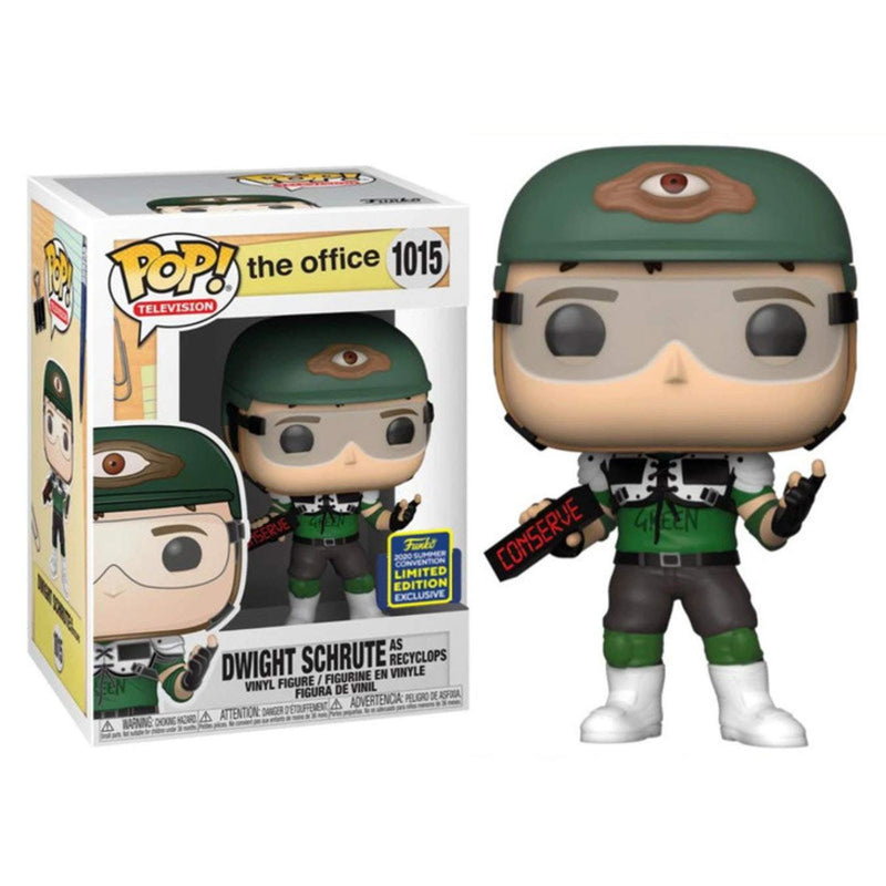 Funko Pop! The Office: Dwight Schrute as Recyclops (2020 Summer Convention) Vinyl Figure