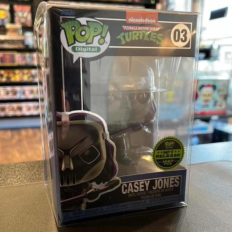 Funko Pop! Digital Teenage Mutant Ninja Turtles: Casey Jones