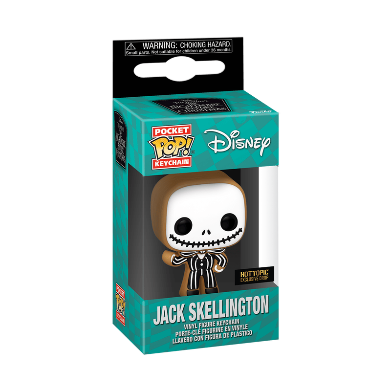 Funko Pocket Pop! Keychain Disney The Nightmare Before Christmas: Gingerbread Jack Skellington