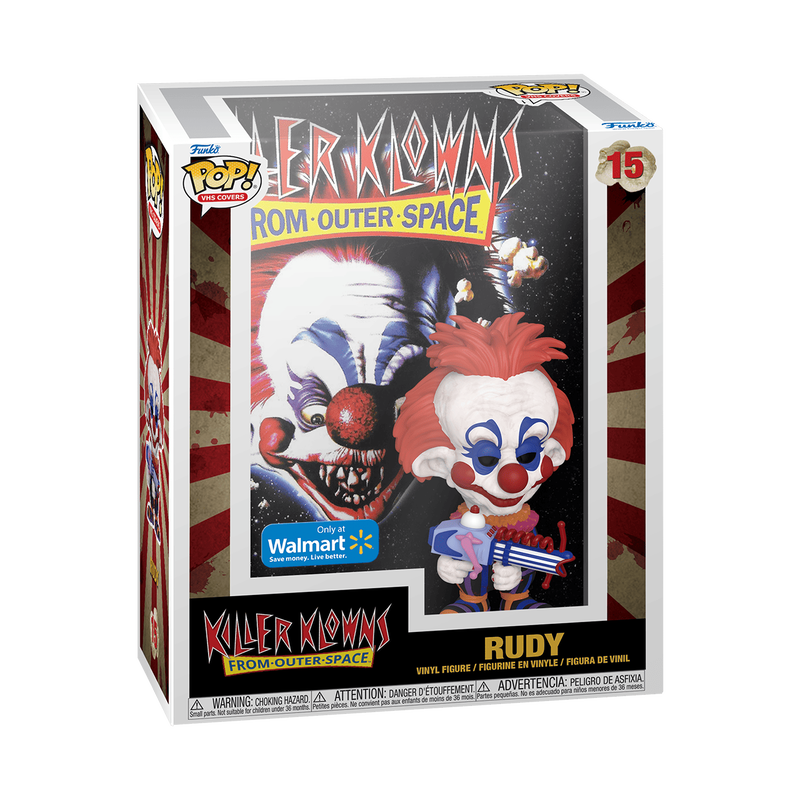 Funko Pop! VHS Covers Killer Klowns from Outer Space: Rudy