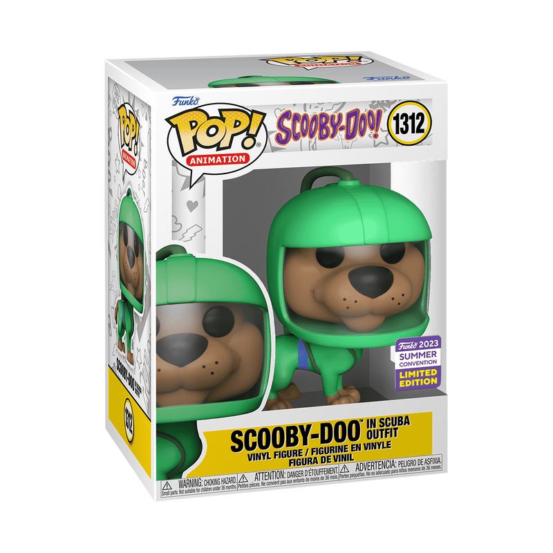 Funko Pop! Scooby Doo: Scooby Doo in Scuba Outfit