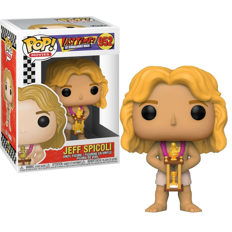 Funko Pop! Fast Times at Ridgemont High: Jeff Spicoli with Trophy Vinyl Figure