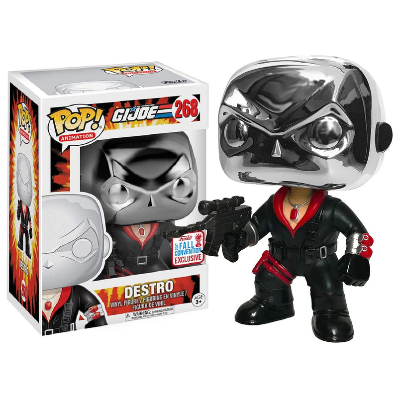 Funko Pop! G.I. Joe: Destro (2017 Fall Convention Exclusive) Vinyl Figure