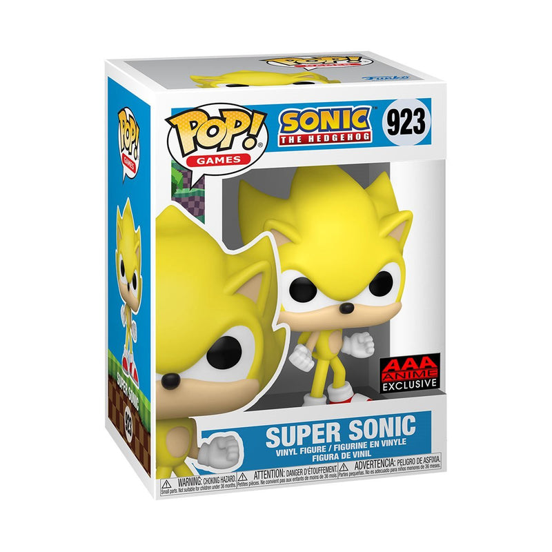 Funko Pop! Sonic the Hedgehog: Super Sonic (AAA Exclusive) Vinyl Figure