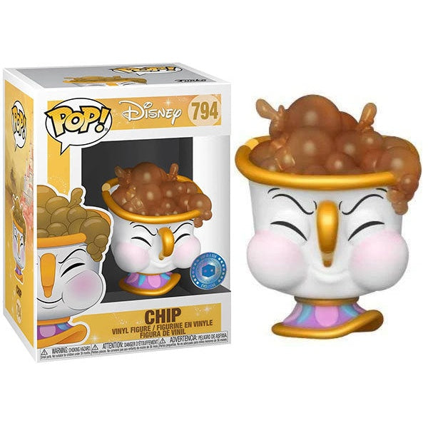 Funko Pop! Disney Beauty and the Beast: Chip (Pop in a Box) Vinyl Figure