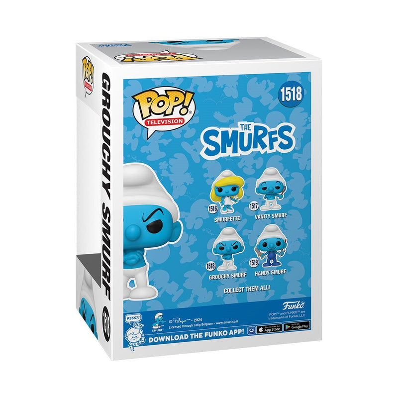Funko Pop! The Smurfs: Grouchy Smurf Vinyl Figure