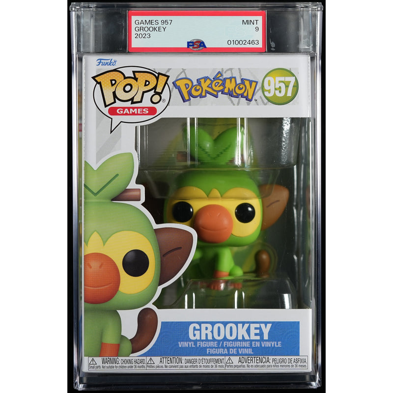 Funko Pop! Pokemon: Grookey PSA Graded Vinyl Figure