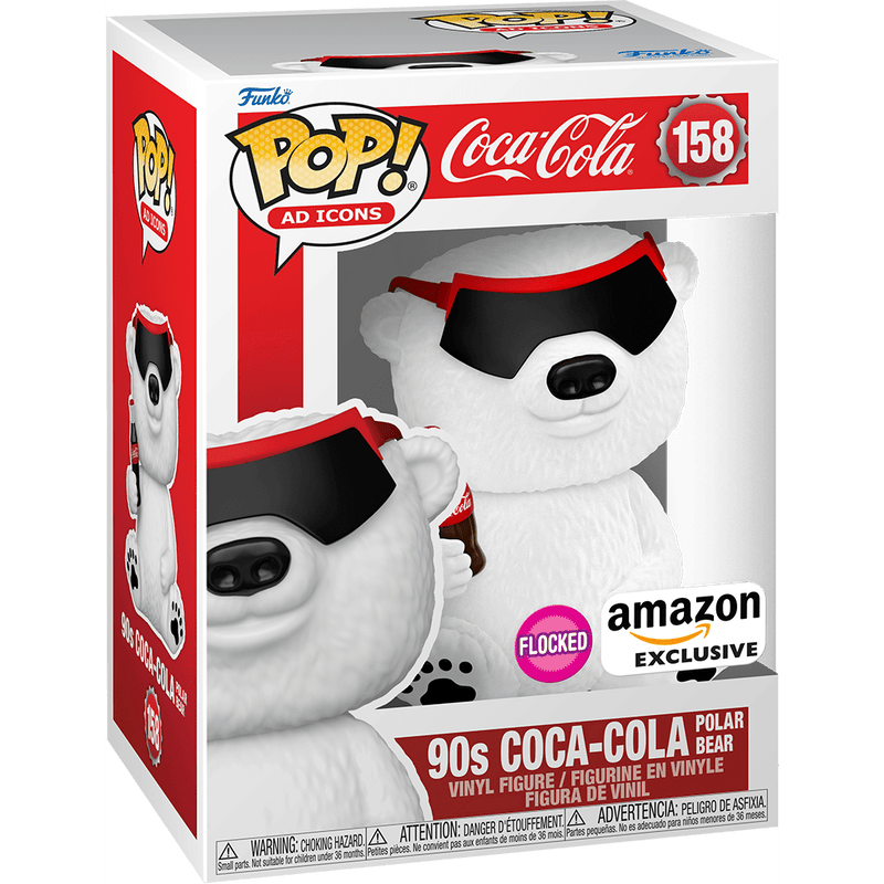 Funko Pop! Coca-Cola: 90s Coca-Cola Polar Bear Vinyl Figure