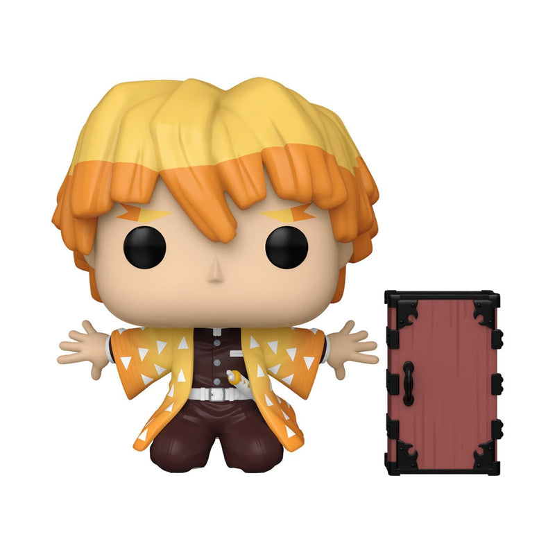 Funko Pop! Demon Slayer: Zenitsu Agatsuma Protecting Nezuko's Box EE Exclusive Vinyl Figure