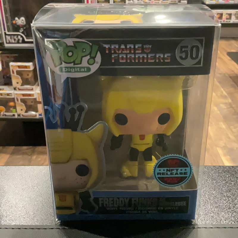 Funko Pop! Digital Transformers: Freddy Funko as Bumblebee