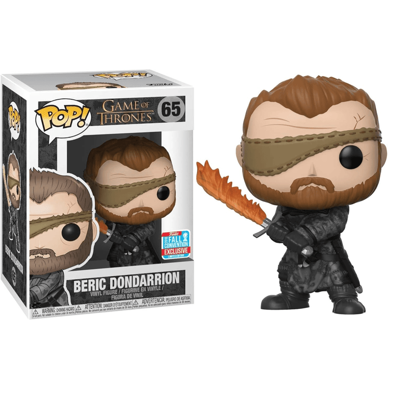 Funko Pop! Game of Thrones: Beric Dondarrion (2018 Fall Convention) Vinyl Figure