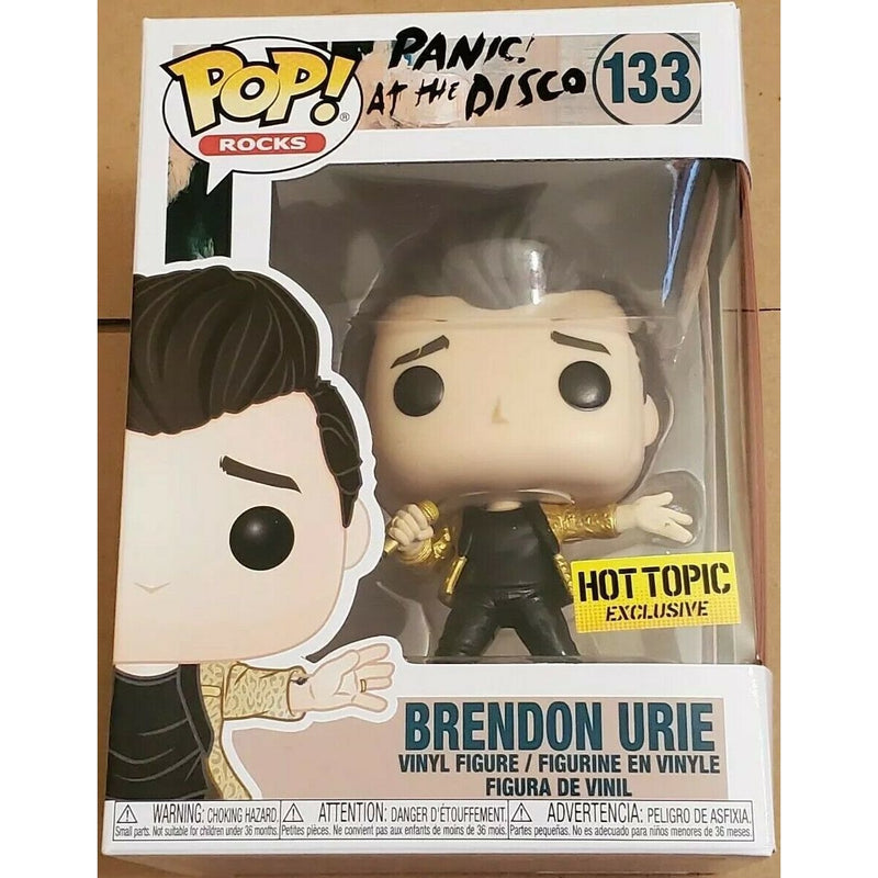 Funko Pop! Vinyl Panic! at the Disco: Brendon Urie (Hot Topic) Vinyl Figure