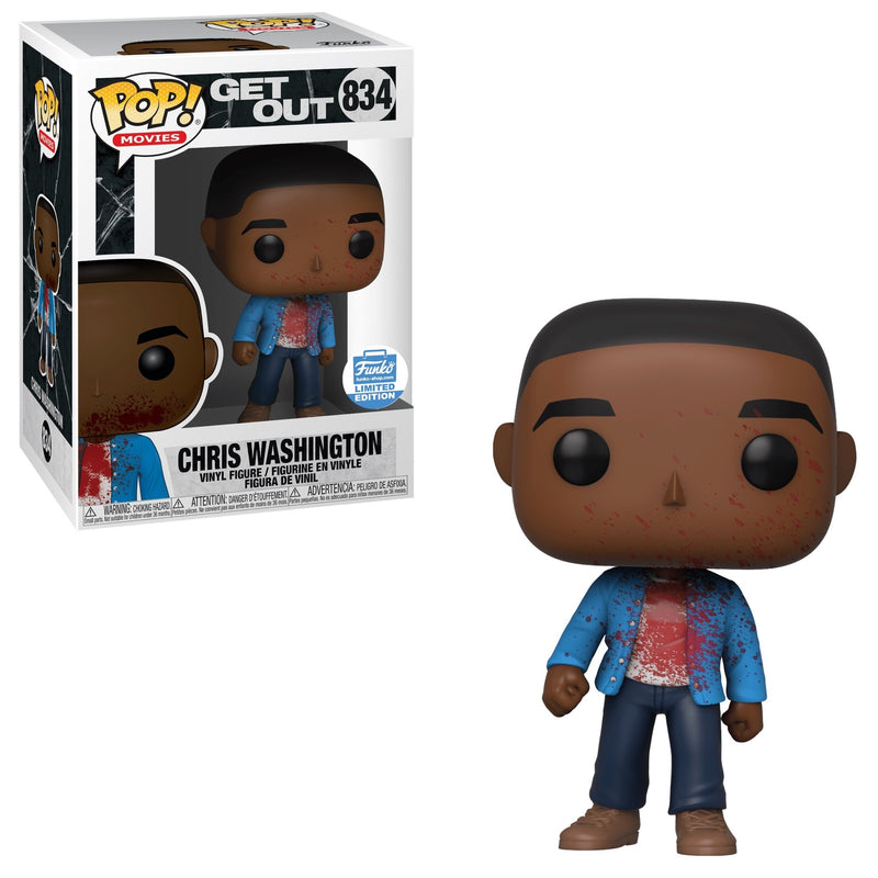 Funko Pop! Get Out: Chris Washington Bloody (Funko Shop) Vinyl Figure