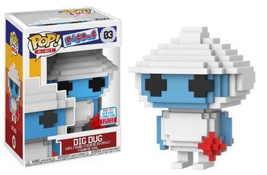 Funko Pop! Dig Dug: Dig Dug 8-Bit (2017 NYCC) Vinyl Figure