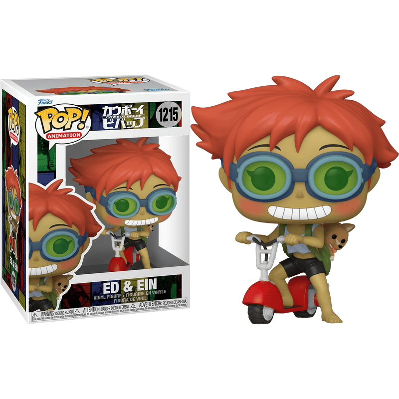 Funko Pop! Cowboy Bebop: Ed & Ein Vinyl Figure