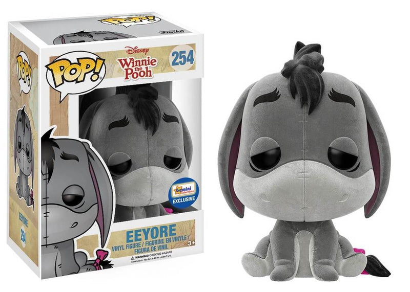 Funko Pop! Disney Winnie the Pooh: Eeyore Flocked (Gemini) Vinyl Figure