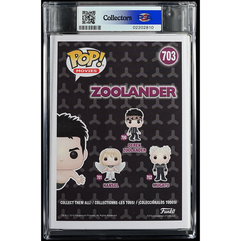 Funko Pop! Zoolander: Derek Zoolander PSA Graded Vinyl Figure