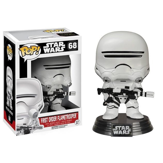 Funko Pop! Star Wars: First Order Flametrooper (First Order Black Box) Vinyl Figure