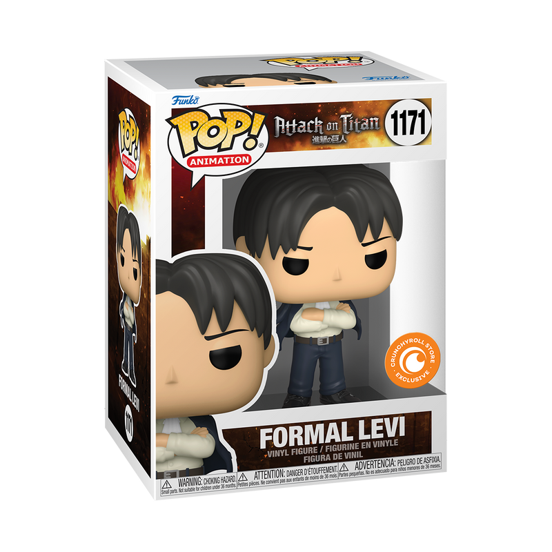 Funko Pop! Attack on Titan: Formal Levi (Crunchyroll) Vinyl Figure