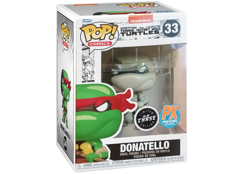 Funko Pop! Teenage Mutant Ninja Turtles: Comic Donatello PX (Limited Edition Chase)