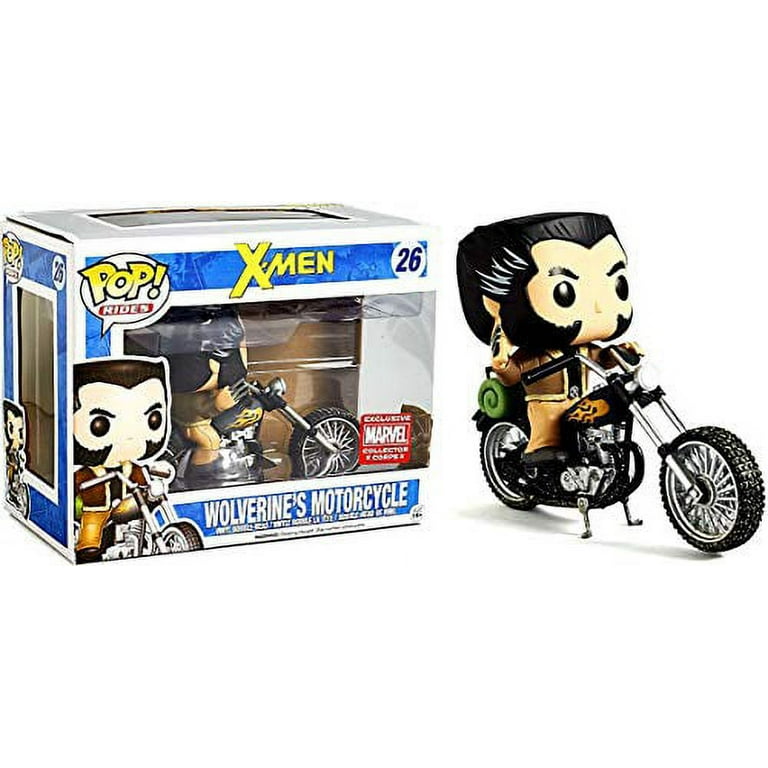 Funko POP! Marvel X-Men: Wolverine's Motorcycle (Marvel Collector Corps) Vinyl Figure