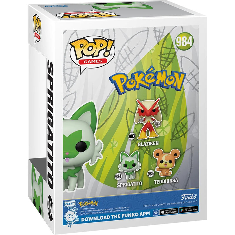 Funko Pop! Pokemon: Sprigatito Vinyl Figure