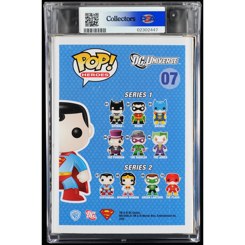 Funko Pop! DC Universe: Superman Chase PSA Graded Vinyl Figure