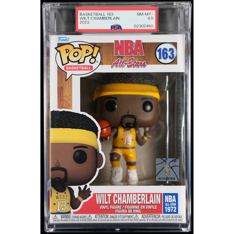 Funko Pop! NBA All Stars: Wilt Chamberlain PSA Graded Vinyl Figure