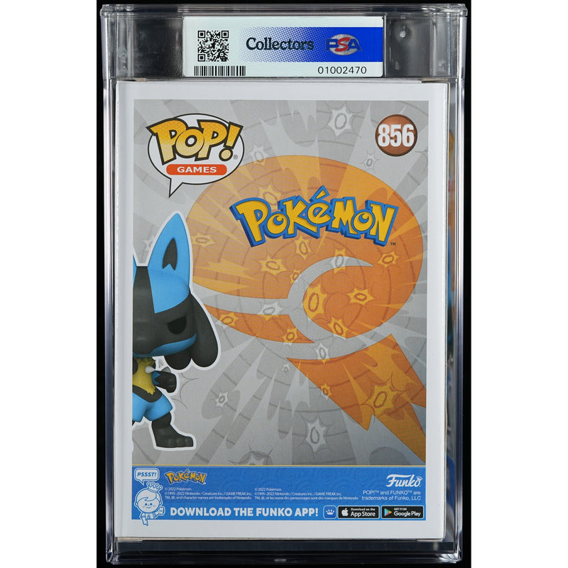 Funko Pop! Pokemon: Lucario PSA Graded Vinyl Figure