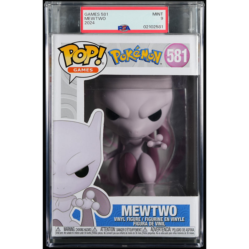 Funko Pop! Pokemon: Mewtwo PSA Graded Vinyl Figure