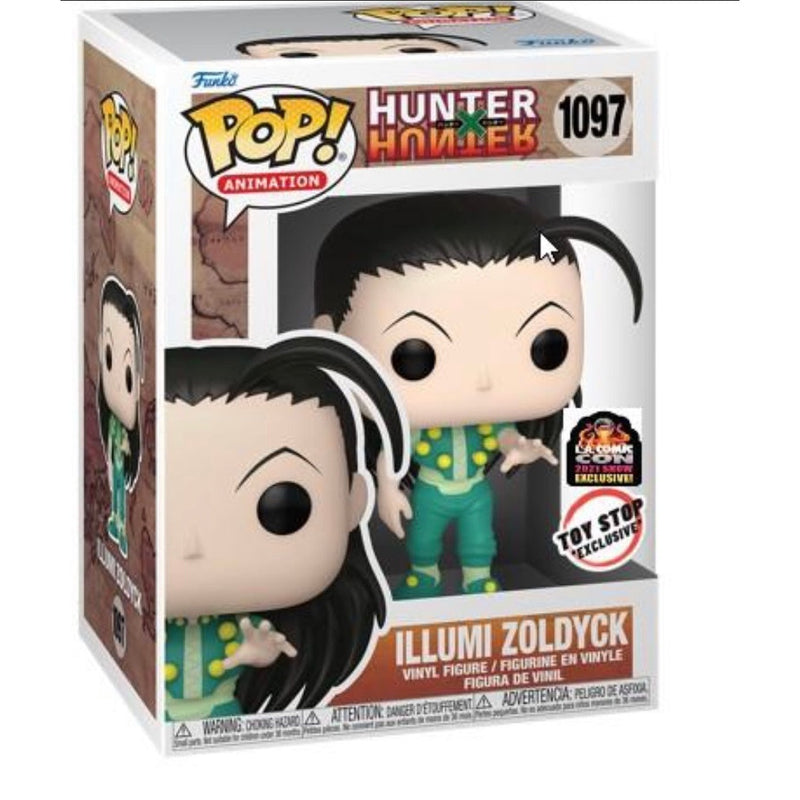 Funko Pop! Hunter x Hunter: Illumi Zoldyck (2021 LACC) Vinyl Figure