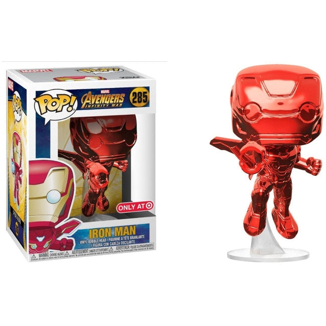 Funko Pop! Marvel Avengers: Iron Man [Red Chrome] (Target) Vinyl Figure