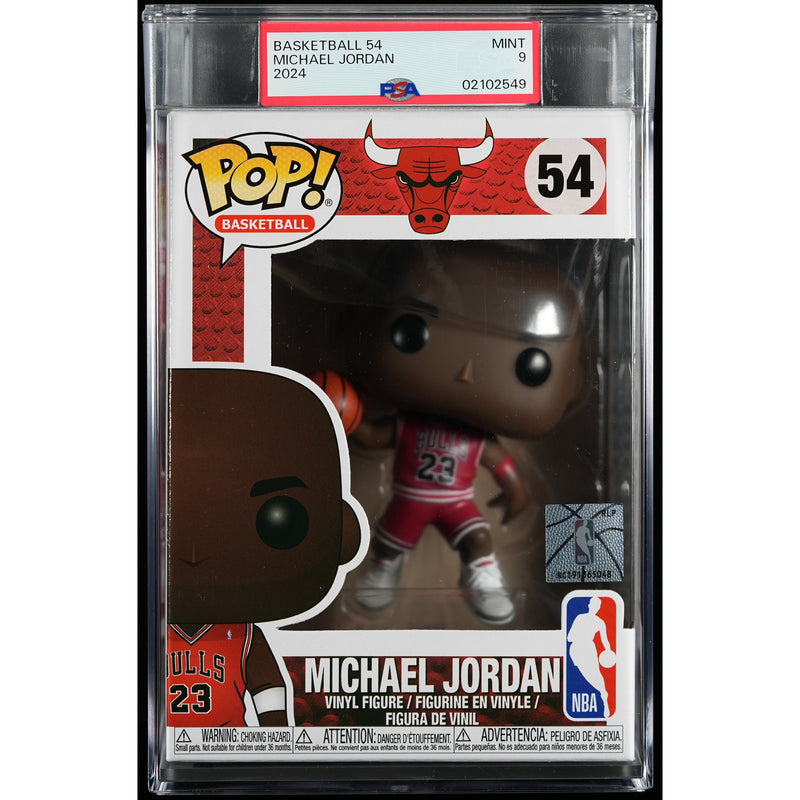 NBA Chicago Bulls: Michael Jordan (PSA Graded)