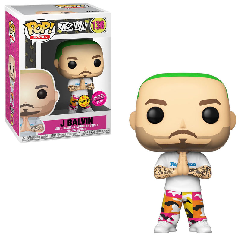 Funko Pop! Rocks: J Balvin (Limited Edition) Chase Vinyl Figure